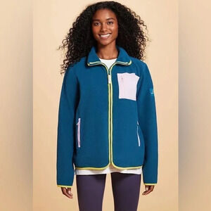 Ivory Ella Jackets & Coats Ivory Ella Retro Style Zip Up